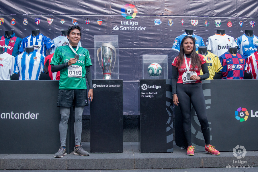Running y fútbol se unen en Ciudad de México para celebrar La Carrera de LaLiga