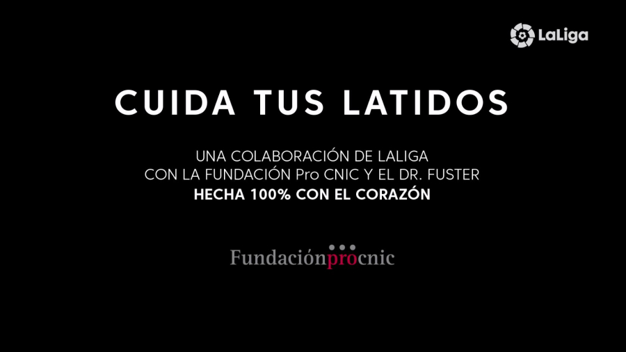 LaLiga y la Fundación Pro CNIC, unidas  contra las enfermedades cardiovasculares