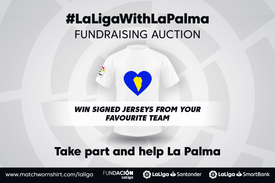 All LaLiga clubs join forces to help La Palma