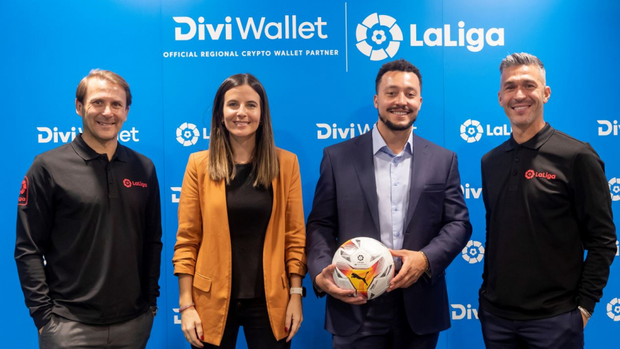 LaLiga names Divi official crypto wallet for MENA, SEA, & China, in a world’s first for a football league
