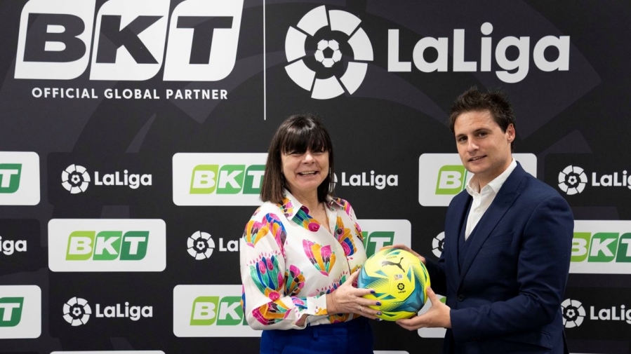 LaLiga and BKT renew global sponsorship agreement