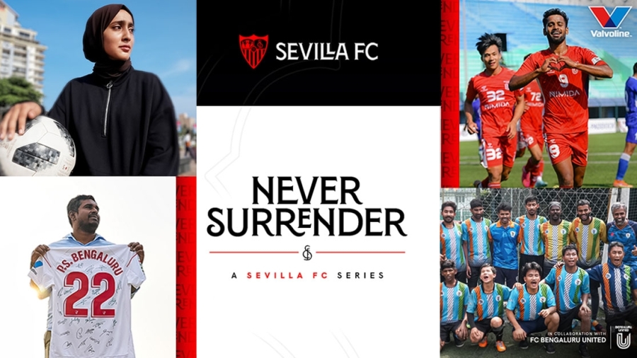 El Sevilla FC refuerza su estrategia de expansión en India con una serie documental inspirada en su lema ‘Nunca te rindas’